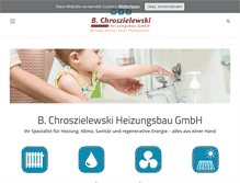 Tablet Screenshot of chroszielewski.de